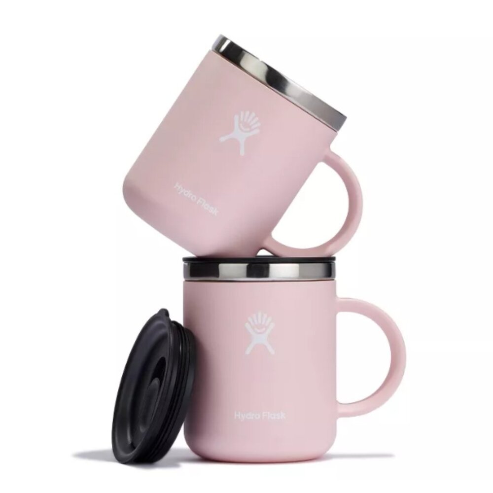 Hydro Flask 2pc Coffee Mug Set Pink 12 oz - Picture 2 of 8